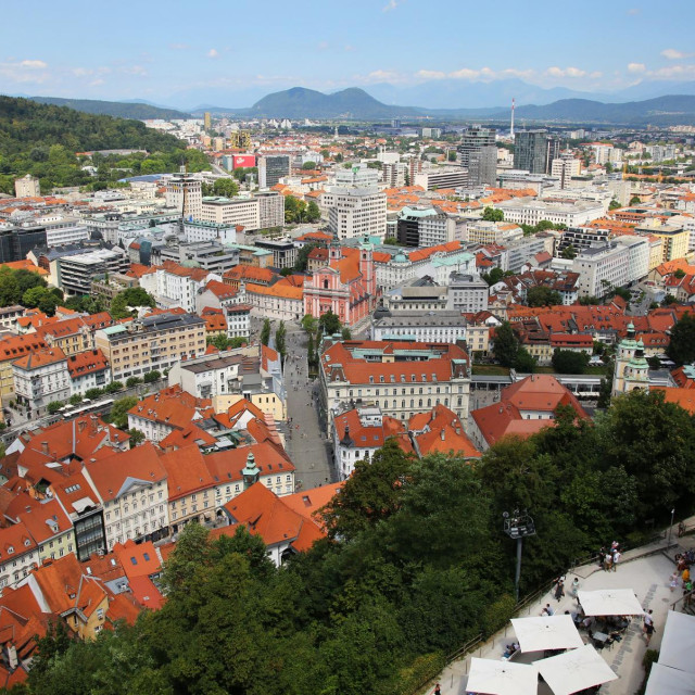 Panorama Ljubljane