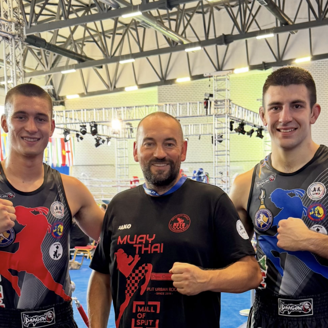 Vito i Mario Košar (lijevo, sredina) i Ivan Bertić (desno)
