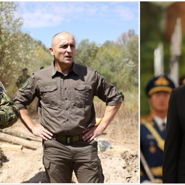 Ministar obrane Ivan Anušić/Aleksandar Vučić