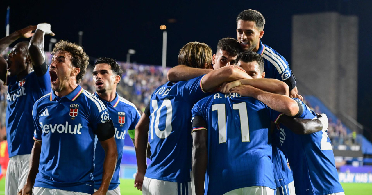 Como beat Leipzig 4-1 in a historic Champions League night