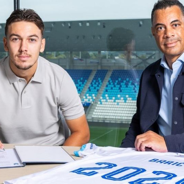 Ivan Barić i sportski direktor Kenneth Zandvliet