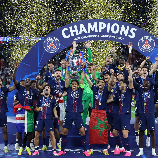 PSG u Ligi prvaka lovi treću uzastopnu titulu