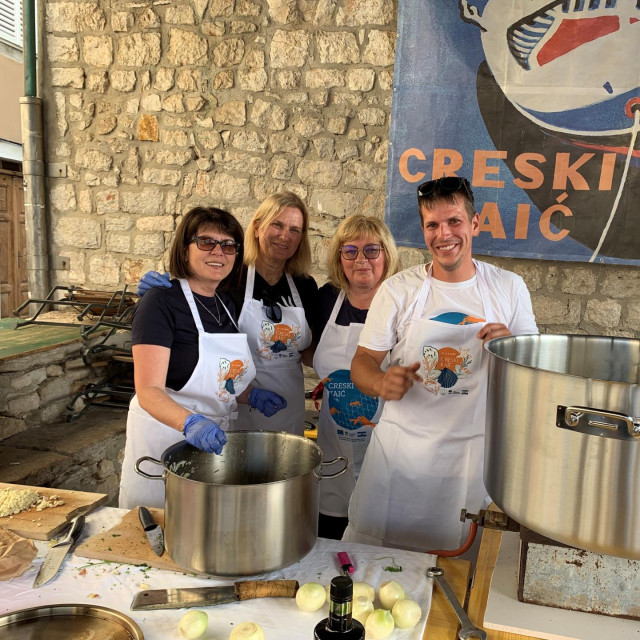 Predstavnici ACI marine Cres na ovogodišnjem Creskom kaiću