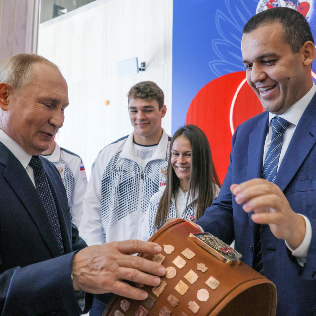 Vladimir Putin i Umar Kremljev