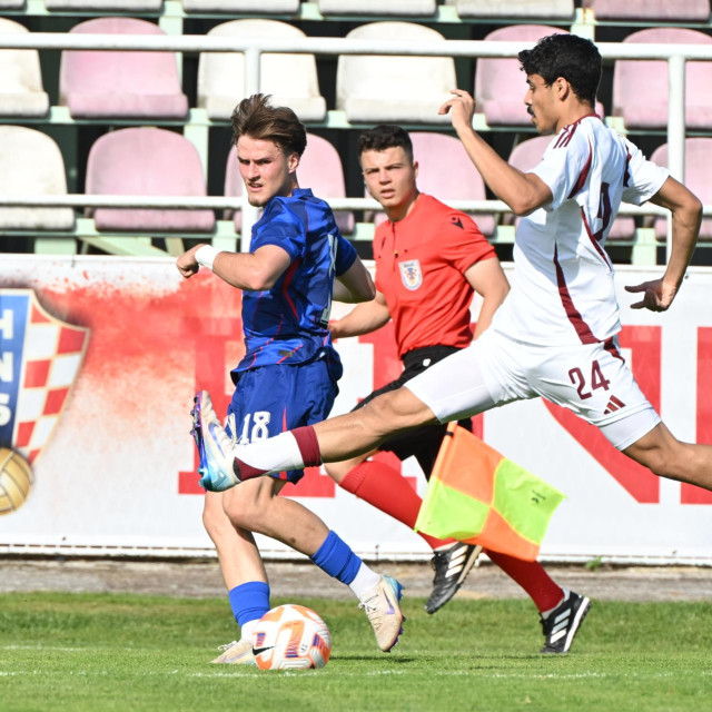 Tunjić je odigrao osam utakmica za U-21 reprezentaciju Hrvatske