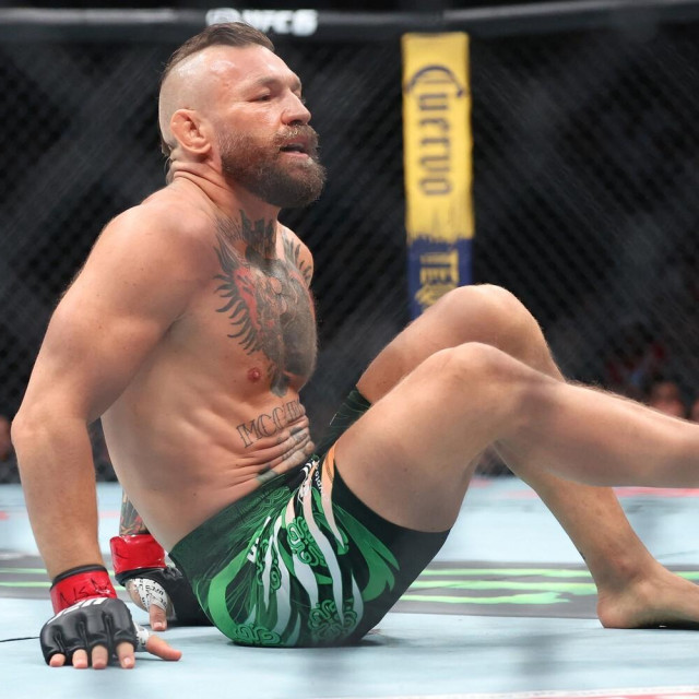 Conor McGregor nakon ozljede na UFC-u 329