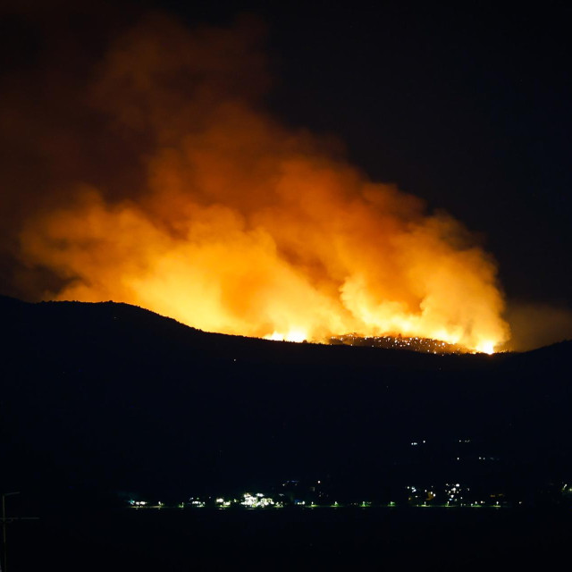 Požar na Braču