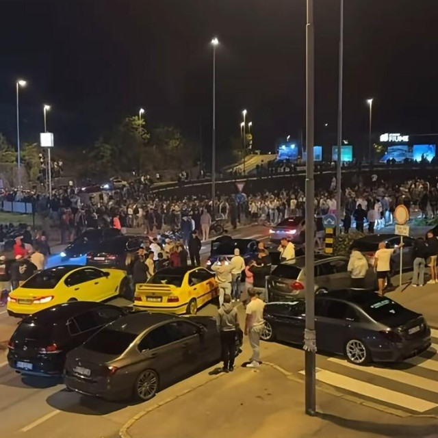 Car meet u Rijeci