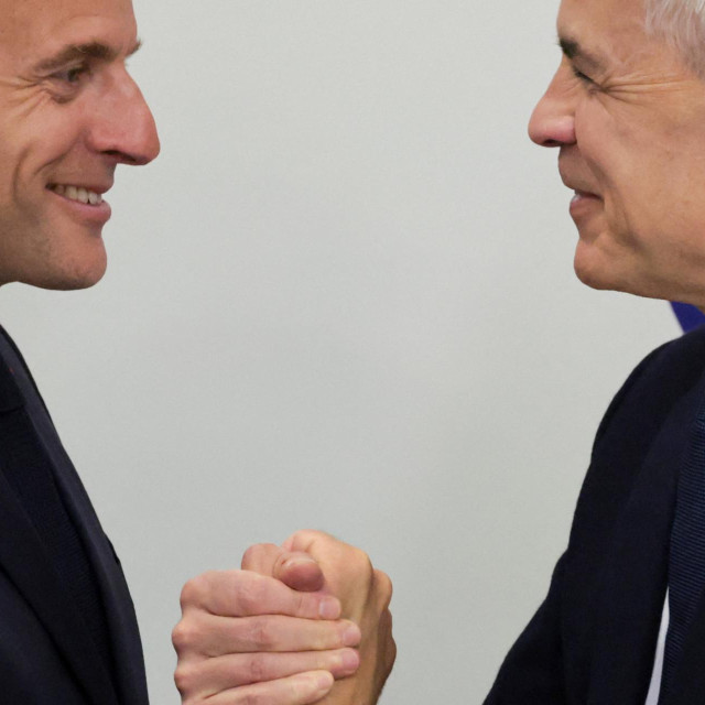 Emmanuel Macron i Mark Carney