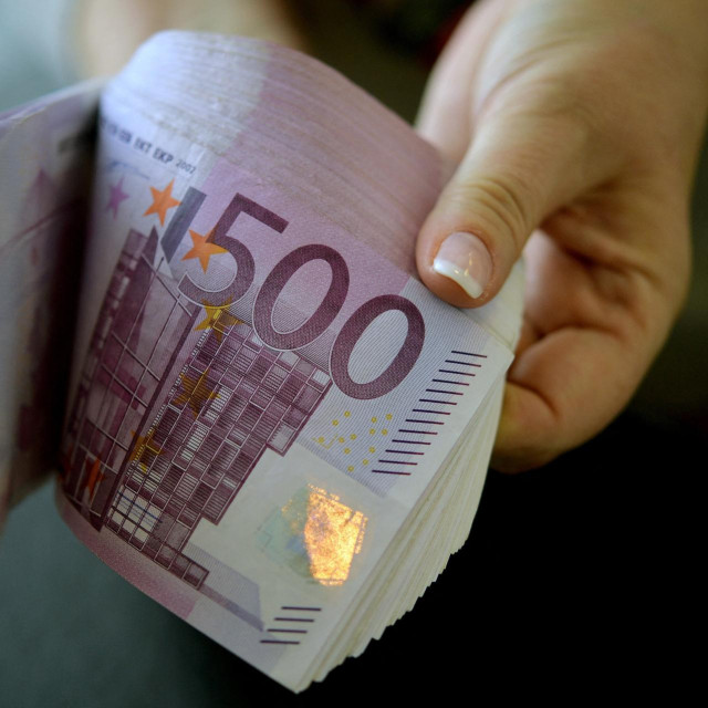 Ilustracija, novčanice od 500 eura