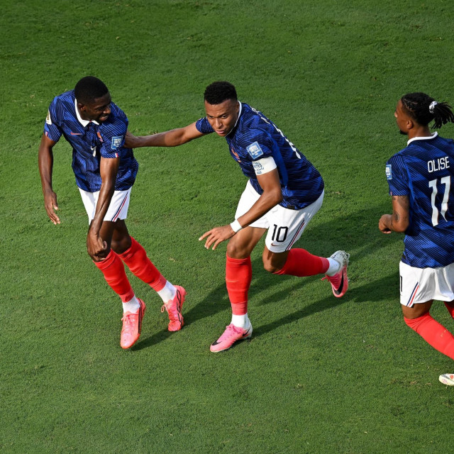 Ousmane Dembele i Kylian Mbappe