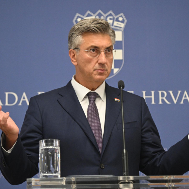 Predsjednik Vlade Republike Hrvatske Andrej Plenković