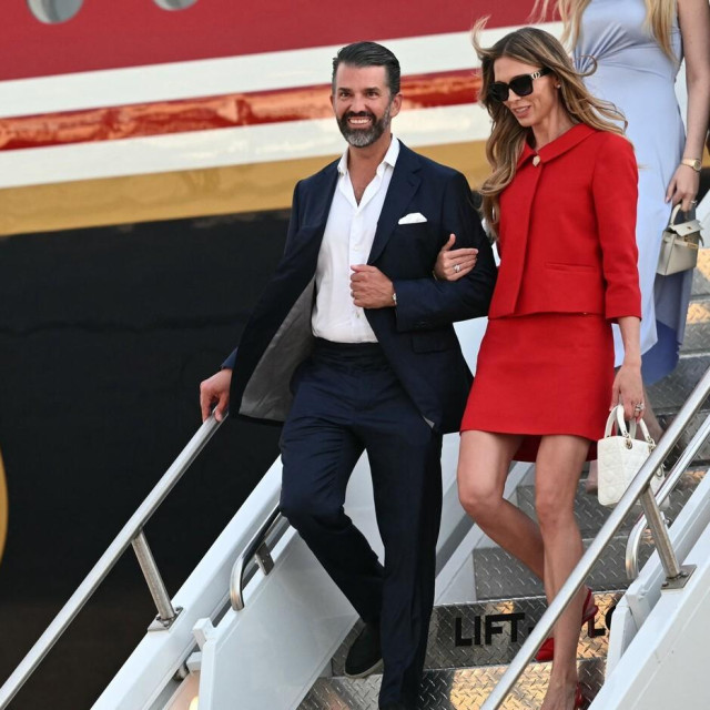 Donald Trump Jr. i Bettina Anderson