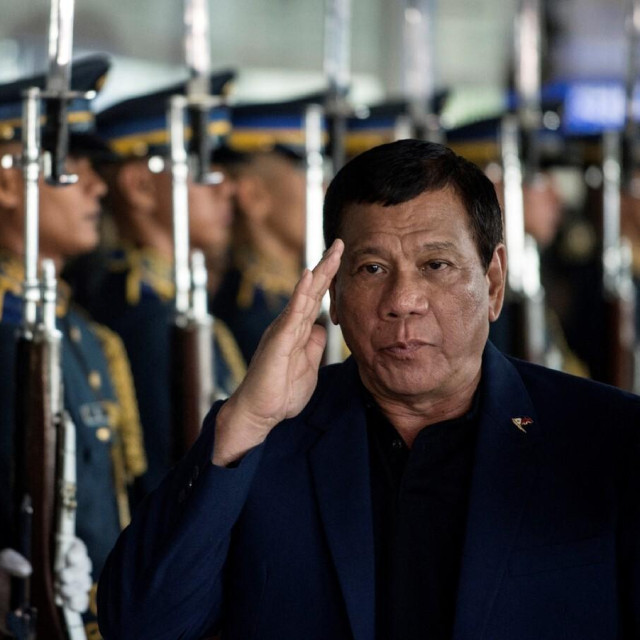 Rodrigo Duterte snimljen 2017.