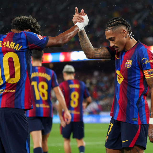 Slavlje igrača Barcelone