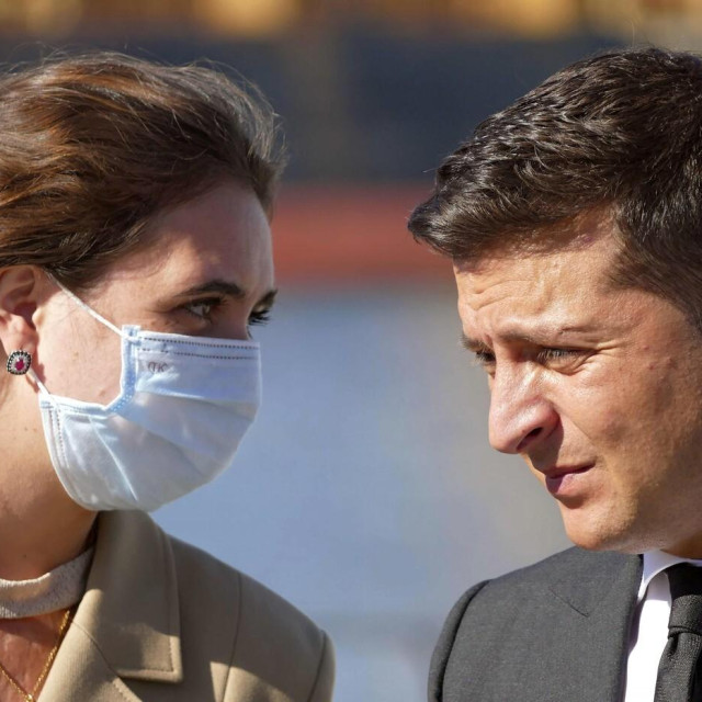 Iuliia Mendel, Volodimir Zelenski
