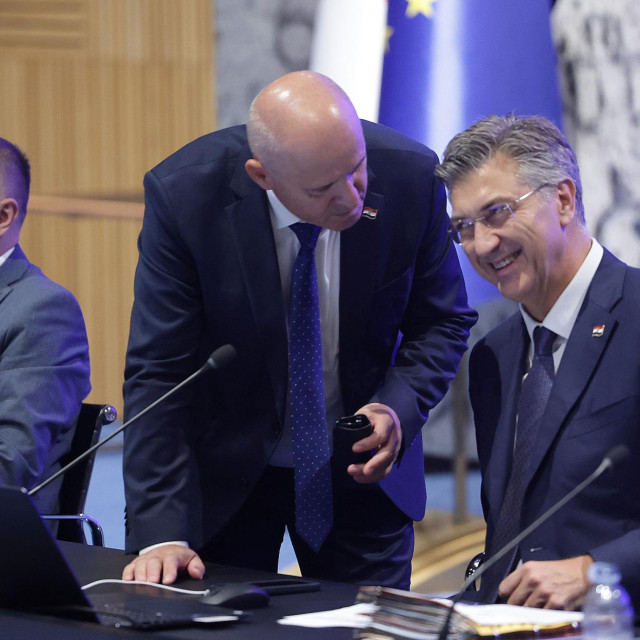 Branko Bačić i Andrej Plenković