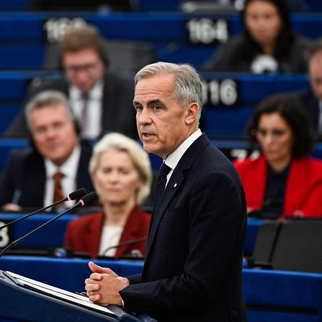 Kanadski premijer Mark Carney obratio se u četvrtak u Strasbourgu zastupnicima Europskog parlamenta u sklopu službenog posjeta tijekom kojeg je pozdravio prijedlog predsjednice Europske komisije da Kanada postane prva pridružena članica Europske unije