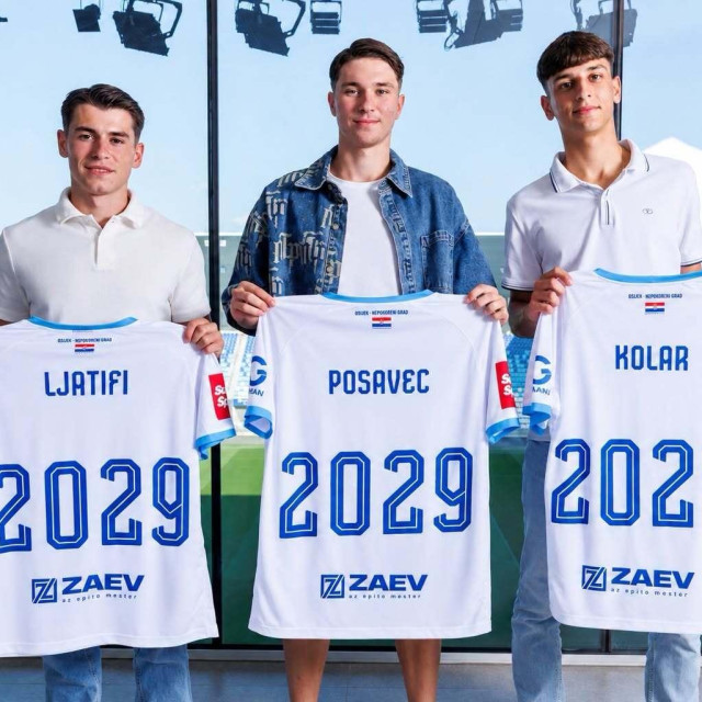Osijek produžio ugovore trojici mladih nogometaša