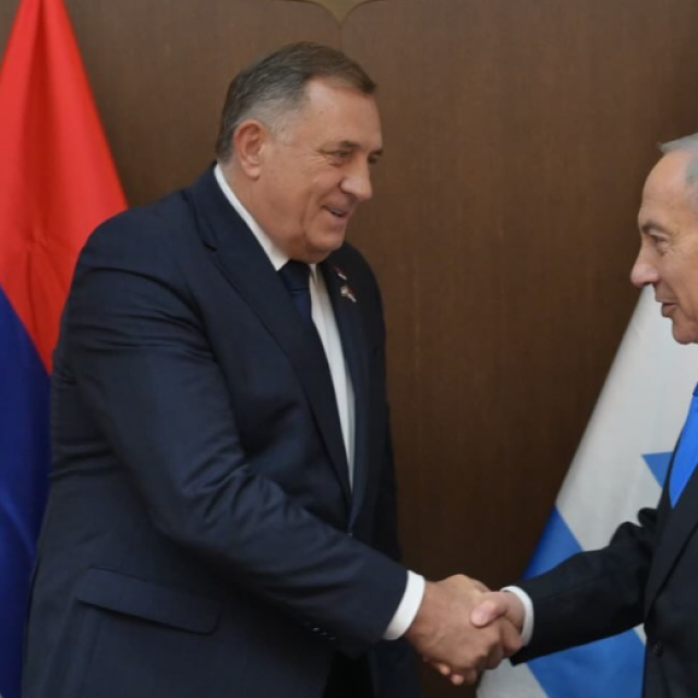 Milorad Dodik, Benjamin Netanyahu