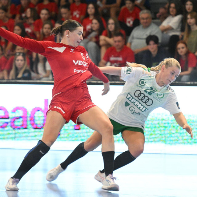 Katarina Pandža (Podravka i Emiliea Hovden (Györ)