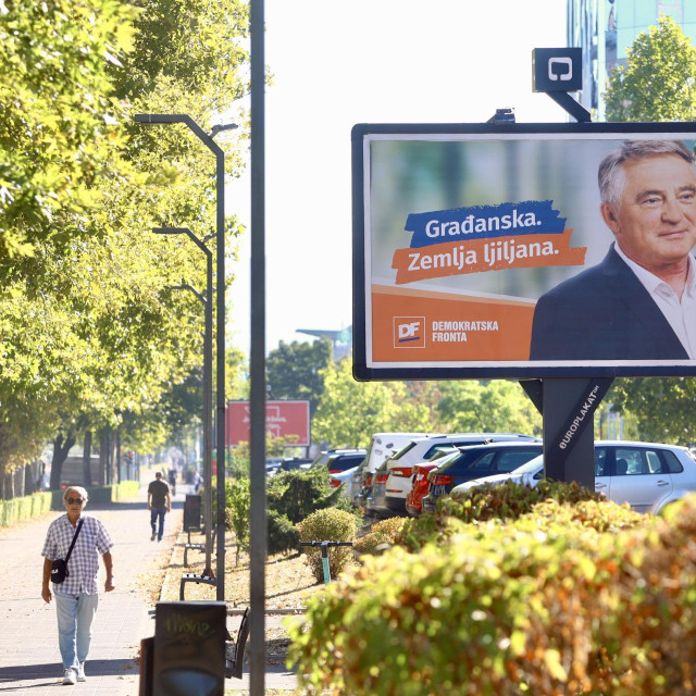 Jumbo plakati u Sarajevu pred izbore