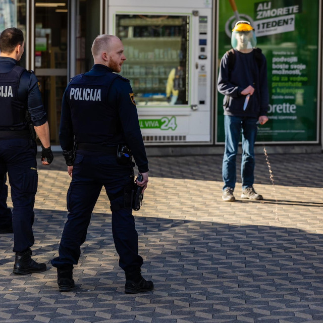 Ljubljana, policija
