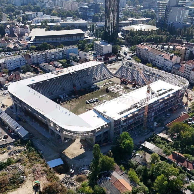 Napredak radova u Kranjčevićevoj