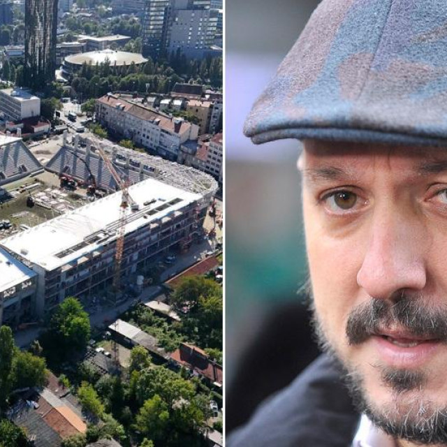 Nova Kranjčevićeva u izgradnji; Gordan Maras