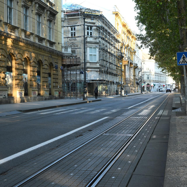 Obustavljen tramvajski promet