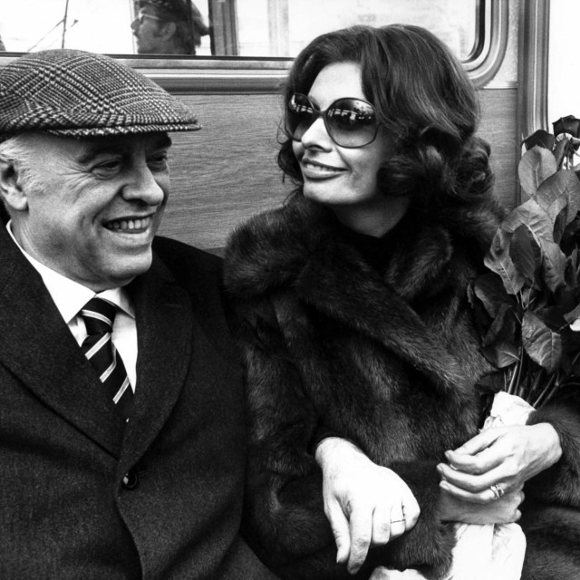 Sophia Loren i Carlo Ponti 1975. godine