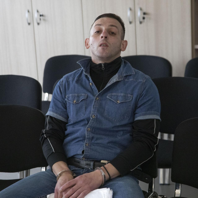  Aleksandar Nišević u sudnici Županijskog suda u Velikoj Gorici 
