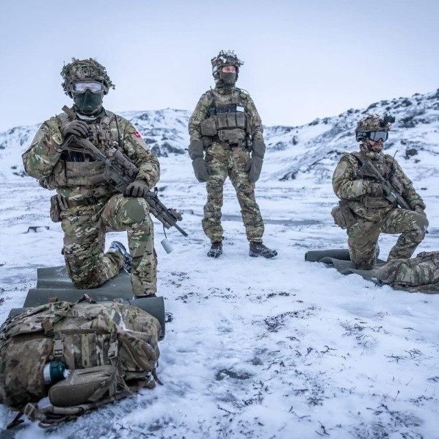 Danska vojska na Grenlandu, arhivska fotografija