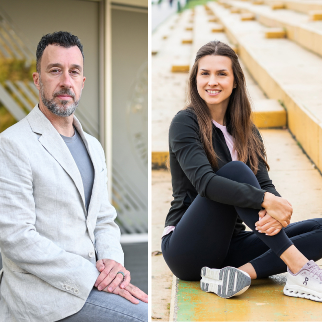 Dr. s. Sebastijan Orlić i Nika Jukić, mag. cin. Foto: