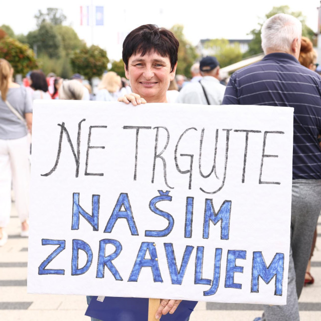 Prosvjed u Našicama