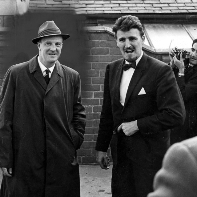 Stan Cullis (lijevo), čuveni trener Wolvesa, sastavio je momčad ‘The Best Eleven‘, protiv koje je Hajduk zaigrao u Južnoj Italiji