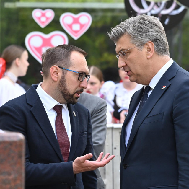 Tomislav Tomašević, Andrej Plenković