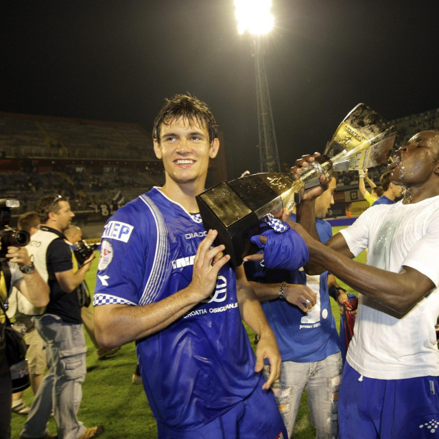 Dejan Lovren i Mathias Chago slave titulu na Maksimiru (svibanj, 2009.)
