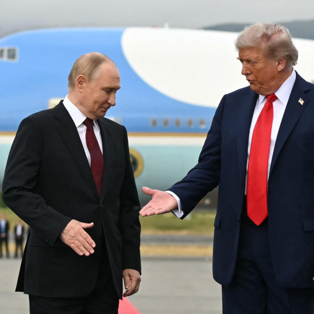 Vladimir Putin i Donald Trump tijekom summita na Aljasci krajem kolovoza 2025. godine