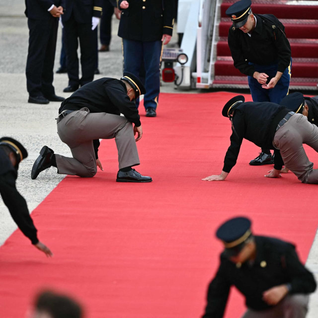 Crveni tepih u Joint Base Andrewsu
