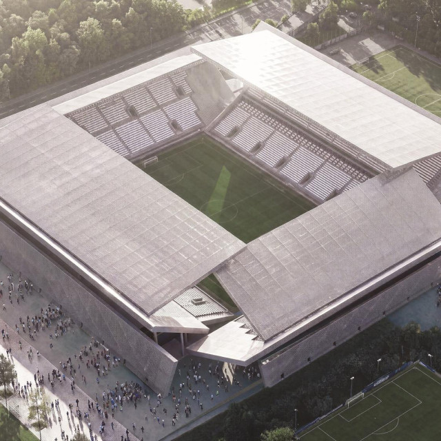 Idejno rješenje stadiona Maksimir