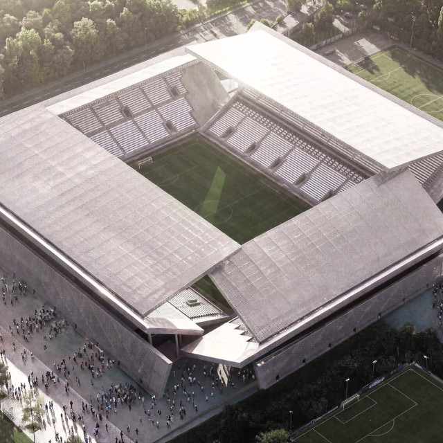 Idejno rješenje Stadiona Maksimir