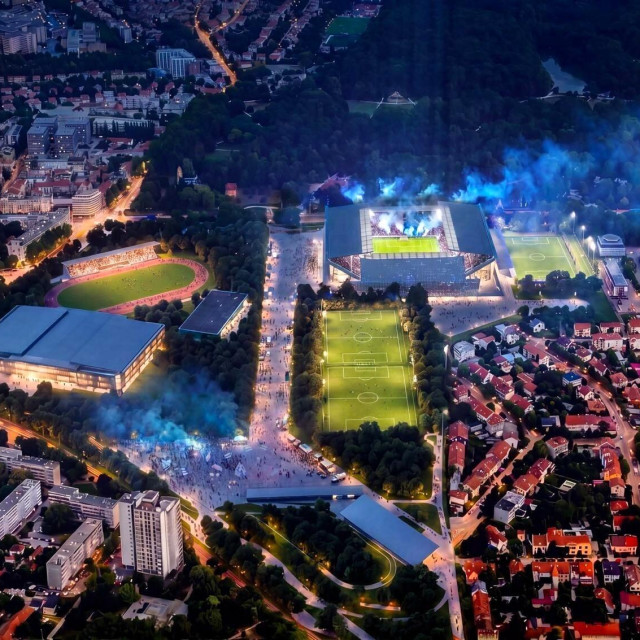 Idejno rješenje Stadiona Maksimir