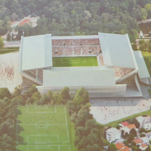 Predstavljanje prvonagrađenog projekta za Maksimir i Svetice.
 