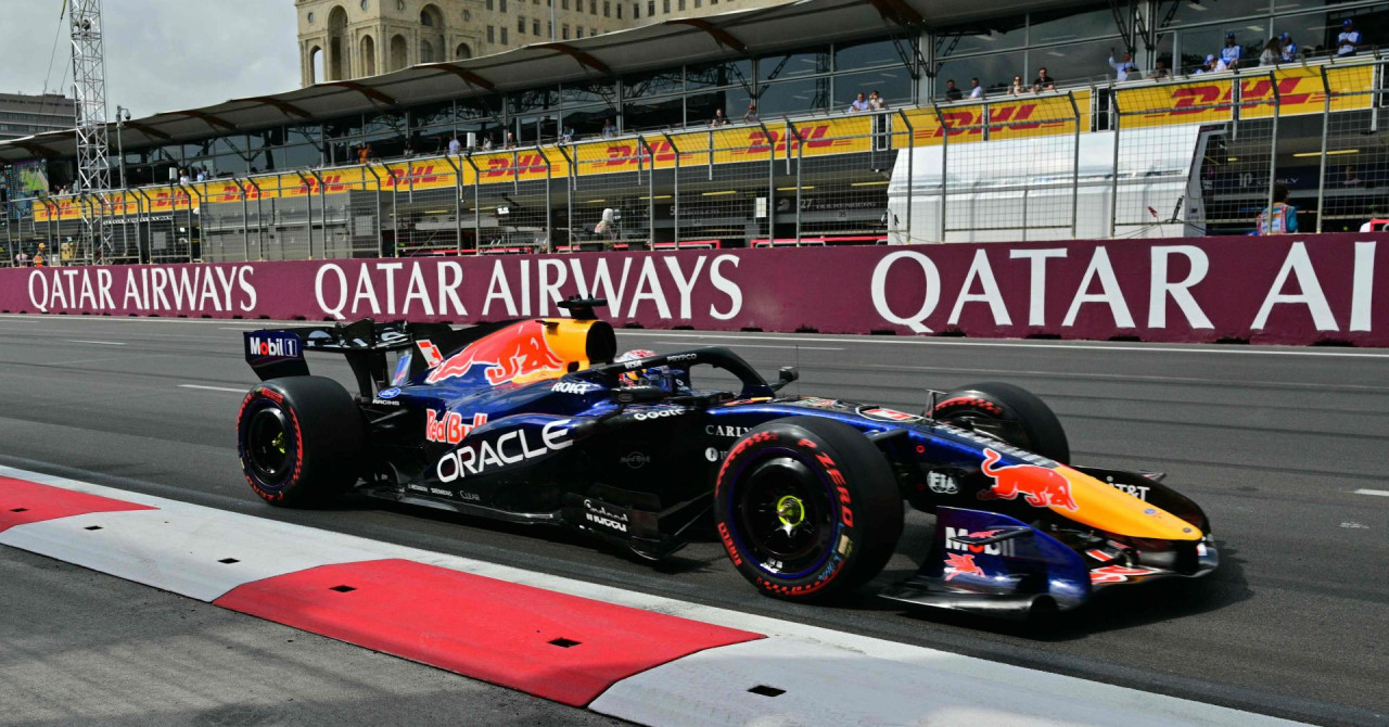 Verstappen najbrži na zadnjem treningu za VN Azerbajdžana