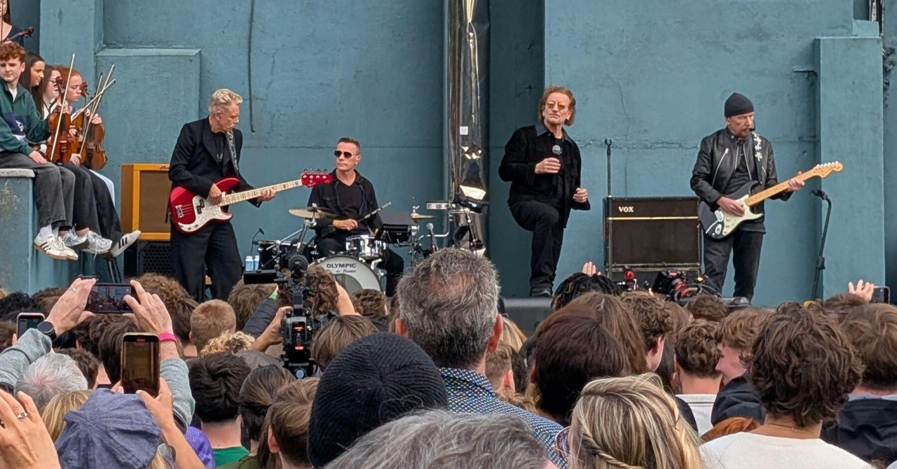 VIDEO Iznenađenje usred Dublina, pogledajte kako je U2 proslavio 50. godišnjicu osnutka