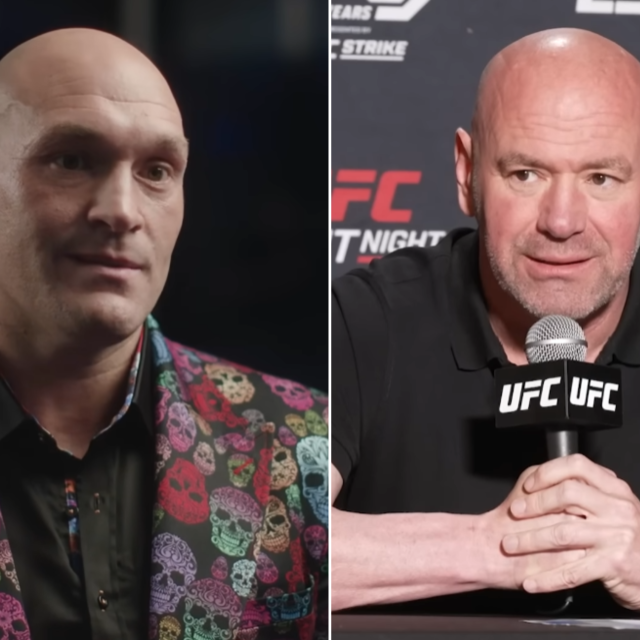 Tyson Fury i Dana White