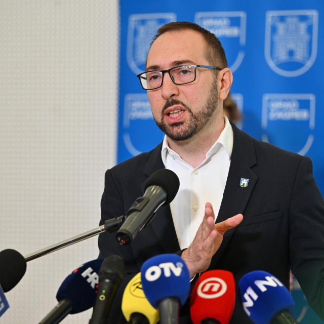 Gradonačelnik Grada Zagreba Tomislav Tomašević
