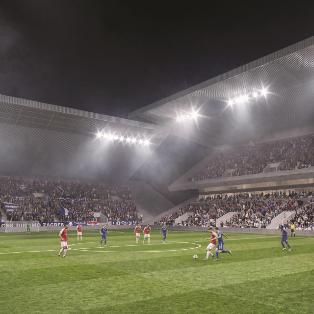 Unutrašnjost novog stadiona