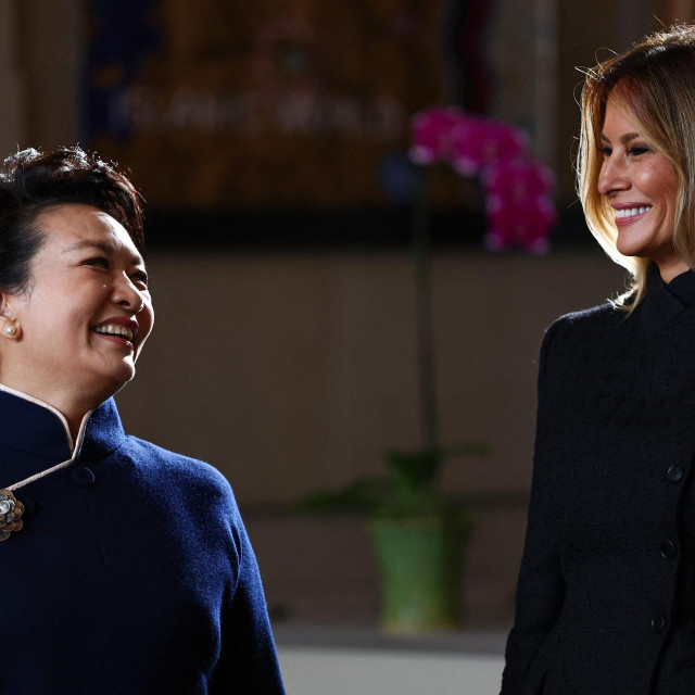 Peng Liyuan i Melania Trump 